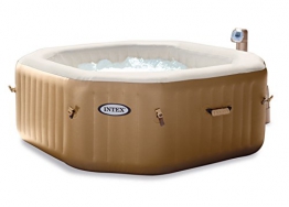 Intex 28414 Pure SPA 79 Zoll Octagon - Bubble mit integriertem Kalkschutzsystem - 1