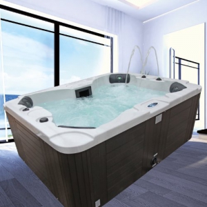 Whirlpool Badewanne Outdoor Perfect Spa Los Angeles 4 Personen