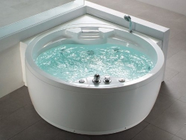 Whirlpool Badewanne Florenz - 1