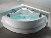 Whirlpool Badewanne St. Tropez mit 14 Massage Düsen - 1