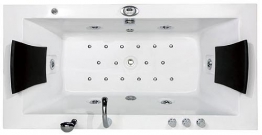 Whirlpool Badewanne Villa Eugenie II LED Sondermodell - 2