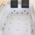 Whirlpool Vollausstattung Pool Jacuzzi Badewanne Eckwanne Wanne A612-HZ 180x135 - 3